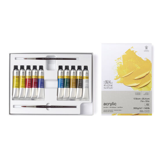 Gillian Ayres acrylic paint set